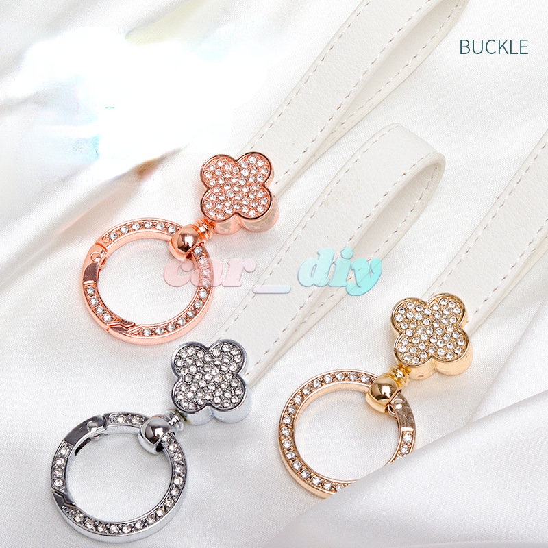 Móc Chìa Khóa Xe Hơi Bằng Da Họa Tiết Hoạt Hình Sáng Tạo