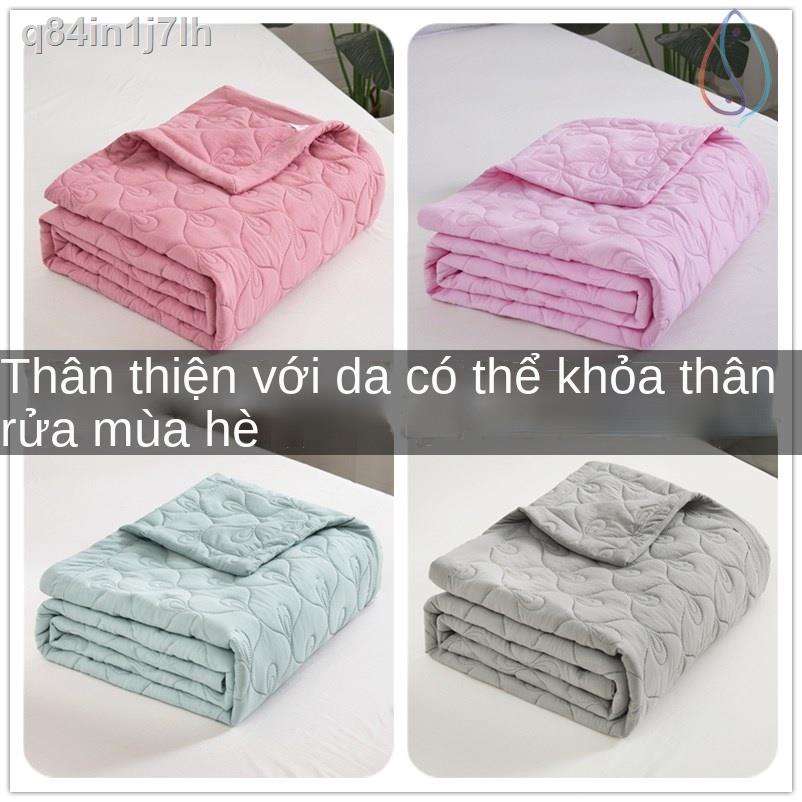(Date mới)✚✇✵Giặt bông điều hòa không khí chăn bông, mát vào mùa hè, mỏng giường massage, thẩm mỹ viện, chăm sóc móng ch