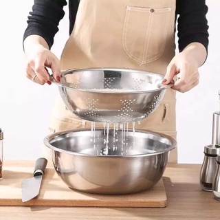 Sét Rổ Inox 5 Món Tiện Dụng