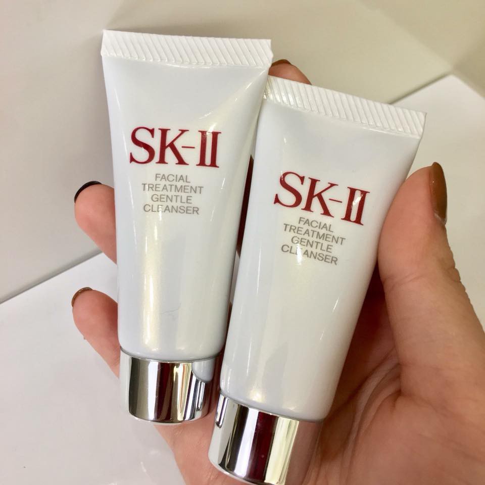 Sữa Rửa Mặt SKII nội địa Facial Treatment Gentle Cleanser mini sample 20g