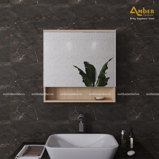 Tủ gương treo phòng tắm