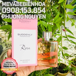 Nước hoa suddenly rose - bản nội địa pháp