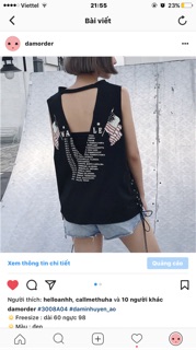 Áo ba lỗ chocker