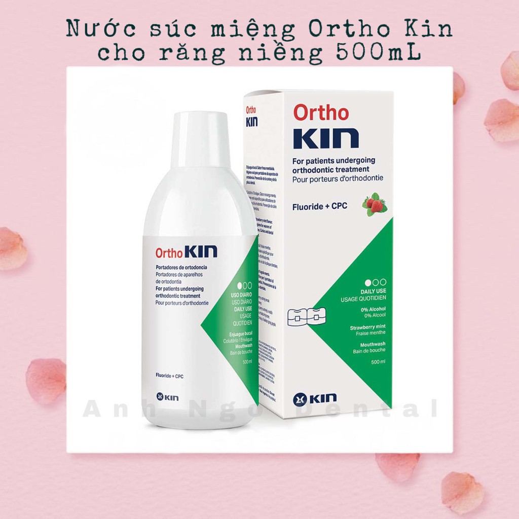 KEM ĐÁNH RĂNG DÀNH CHO RĂNG NIỀNG ORTHO KIN 75ML