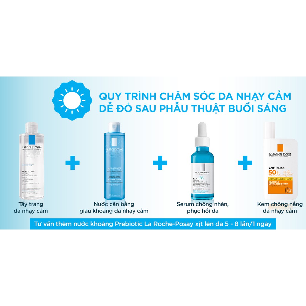 [Hàng nhập khẩu, đủ tem] Tinh chất cấp ẩm phục hồi làn da hư tổn La Roche Posay Hyalu B5 Serum  - MnB Store