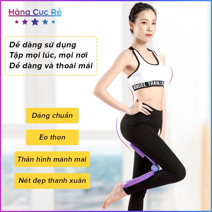 Dụng cụ tập chân, tập đùi chữ V 🤸Freeship🤸 Dụng cụ tập GYM tại nhà kháng lực tăng cơ giảm mỡ - Shop Hàng Cực Rẻ