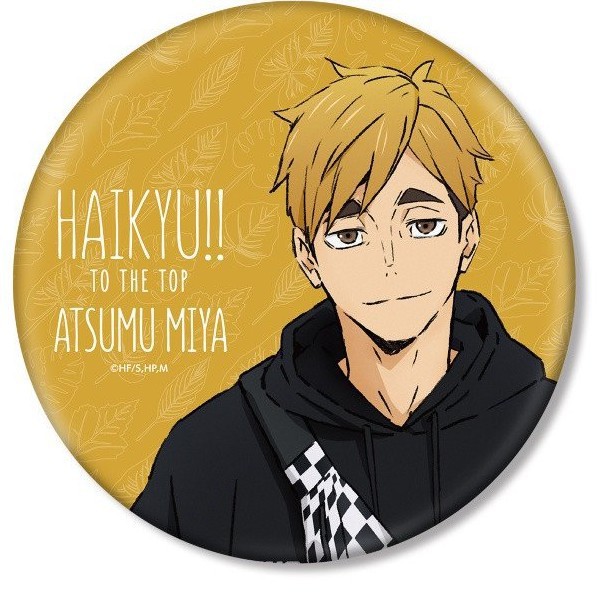 Combo 10 huy hiệu cài áo IN HÌNH Haikyuu! Vua bóng chuyền anime chibi dễ thương tiện lợi m01