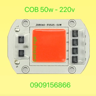 Mắt led cob 50w màu đỏ ( 220v)