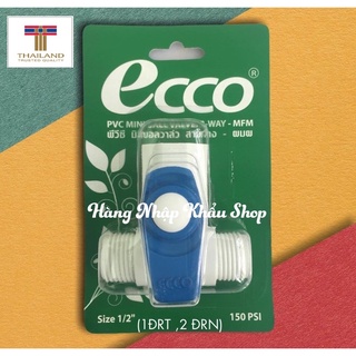 Van T chia nước Ecco phi 21 nhập khẩu từ Thái Lan