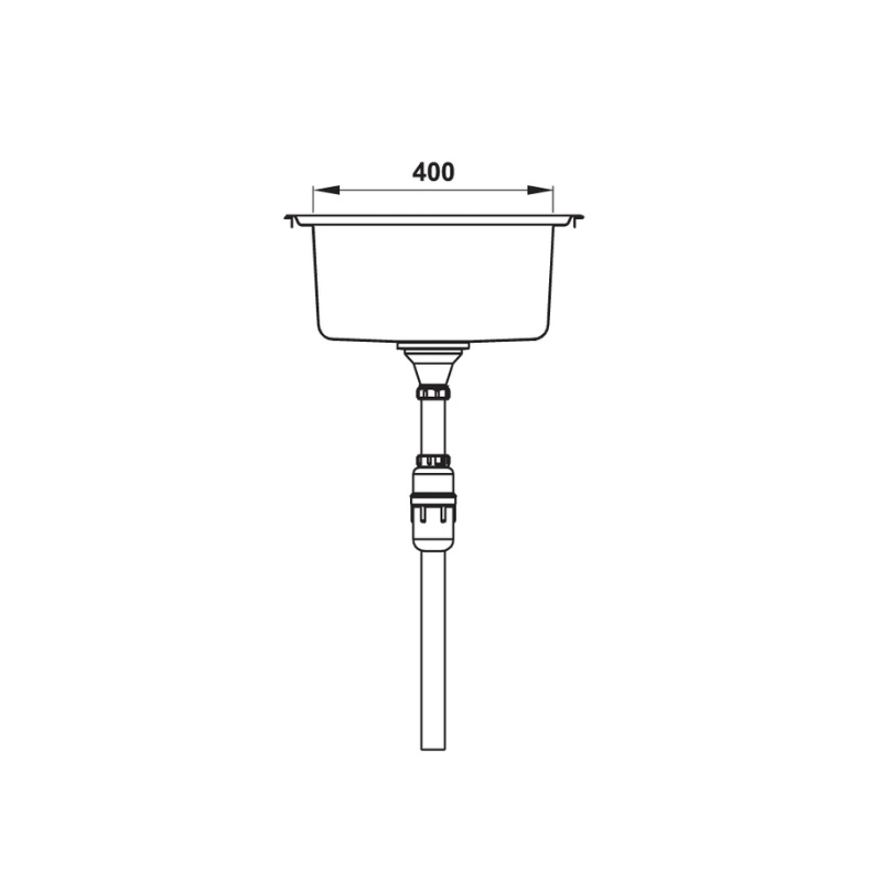 [FREESHIP HCM] Chậu Rửa Chén Hafele HS20-SSN1S60 567.20.266 - Lắp Nổi - Ngang 86cm - Hàng Chính Hãng