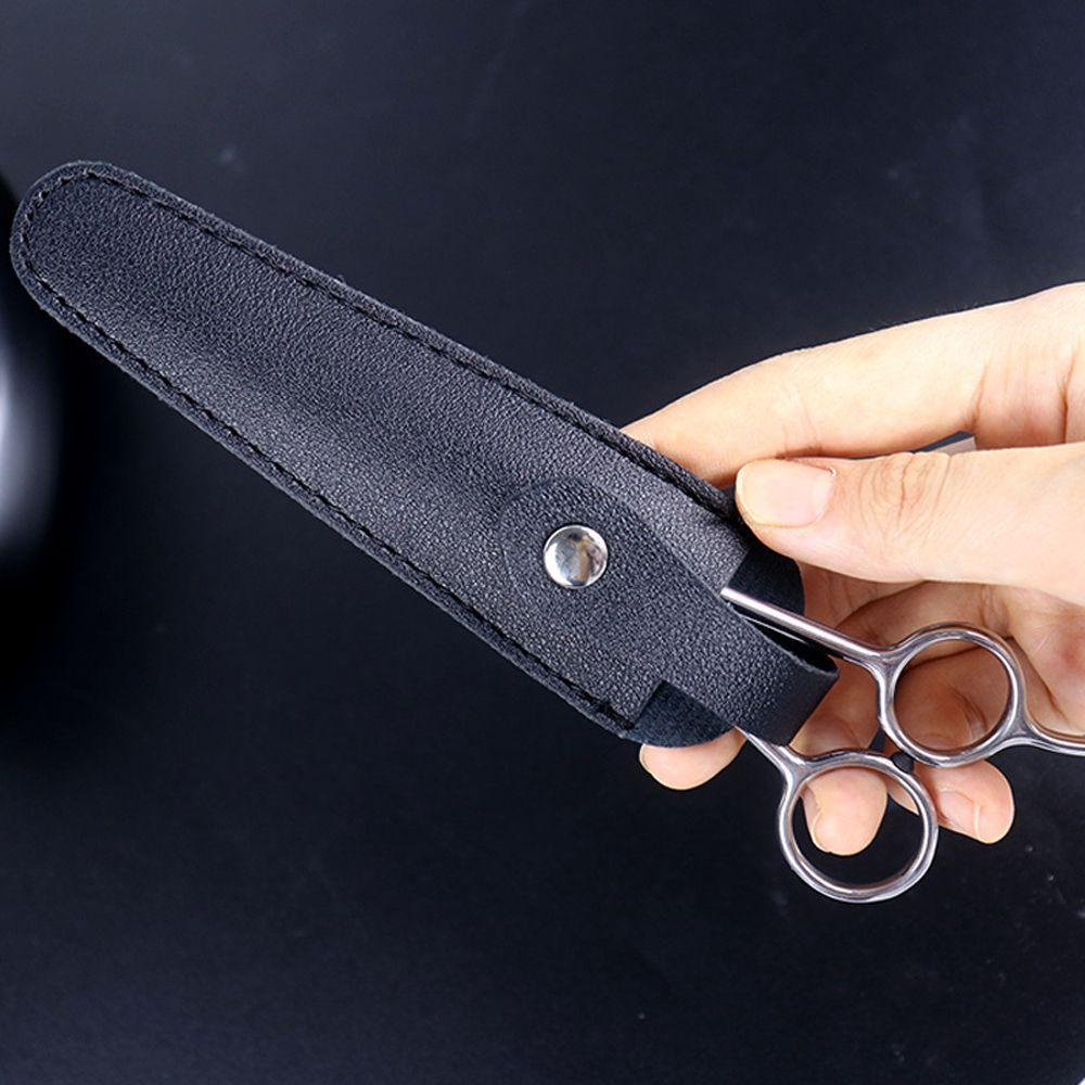 Túi Da PU Đựng Kéo Cắt Tóc / Râu Chuyên Dụng Tiện Lợi