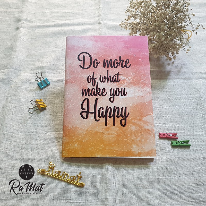 Sổ Tay Typo Watercolor