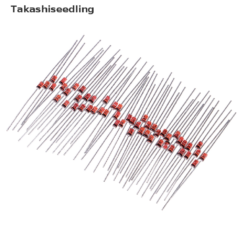 Set 50 Linh Kiện Điện Tử 1W 5.1V 1N4733A 1N4733 IN4733A IN4733 5V1 Volt DO-35