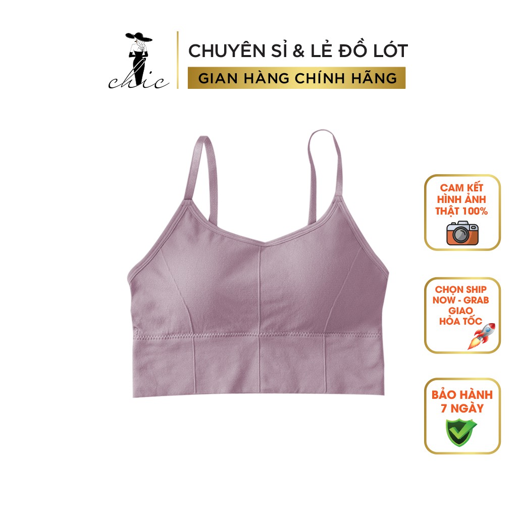 Áo Bra S4BRA02 Bra Thể Thao Chất Liệu Cotton 2 Dây Vừa Vặn Cơ Thể Mặc Tập Thể Dục Mặc Rất Thoải Mái