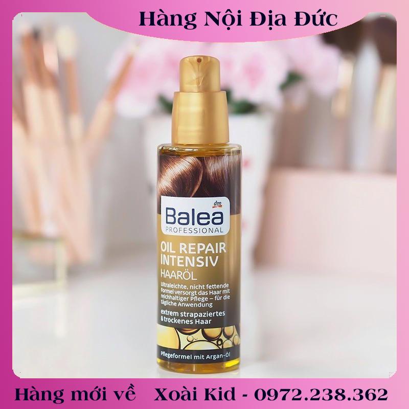 Tinh dầu dưỡng tóc Balea phục hồi tóc khô, hư tổn và chẻ ngọn -Nội địa Đức Đủ Bill [Hot]