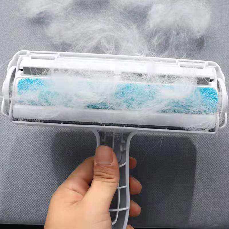 Dụng cụ bàn chải lăn loại bỏ sợi lông tóc chó mèo có thể tái sử dụng