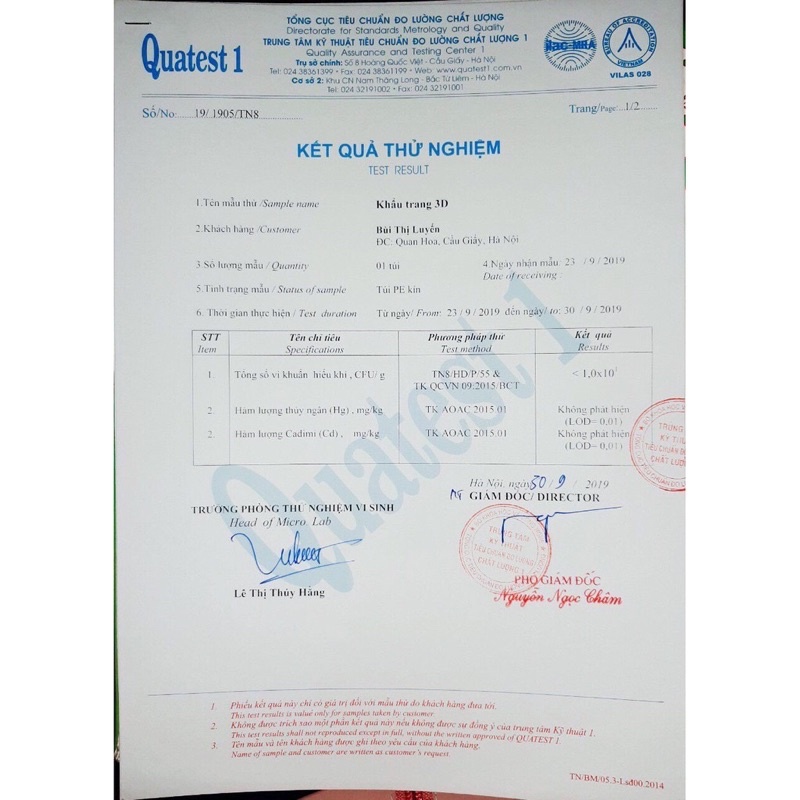 Sỉ 1 thùng 5D khẩu trang y tế kháng khuẩn TIẾN HÙNG Chính Hãng