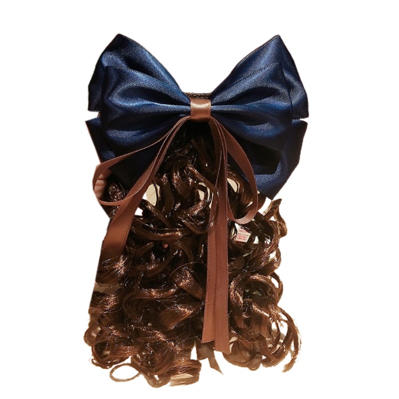 Kẹp Tóc Đính Nơ Ruy Băng Dành Cho Thanh Thiếu Niên