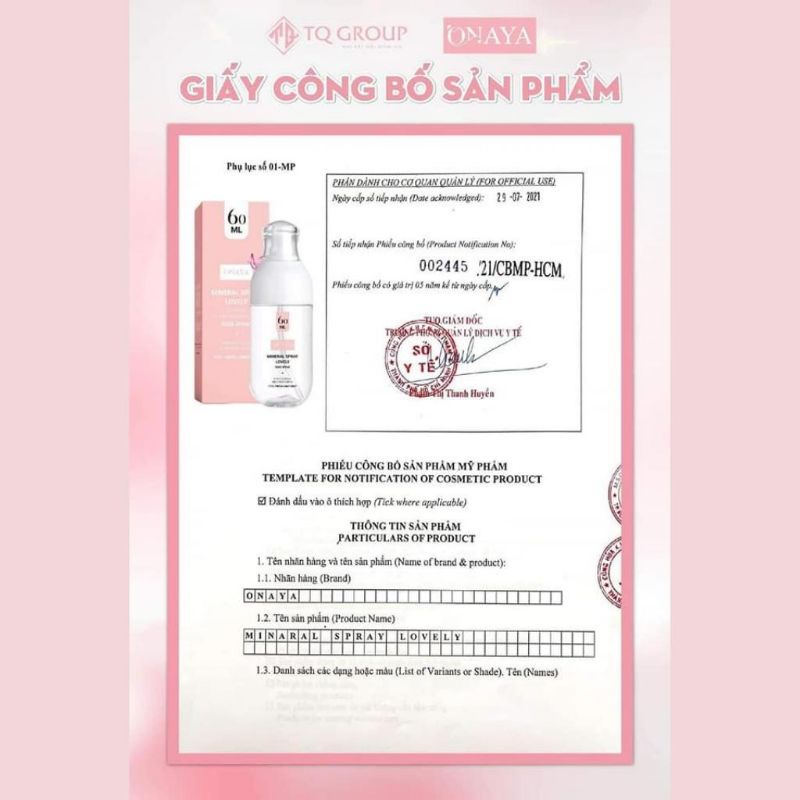 Xịt khoáng vùng kín ONAYA 60ml chính hãng nước hoa vùng kín giúp căng mướt, mềm mịn và căng bằng độ pH