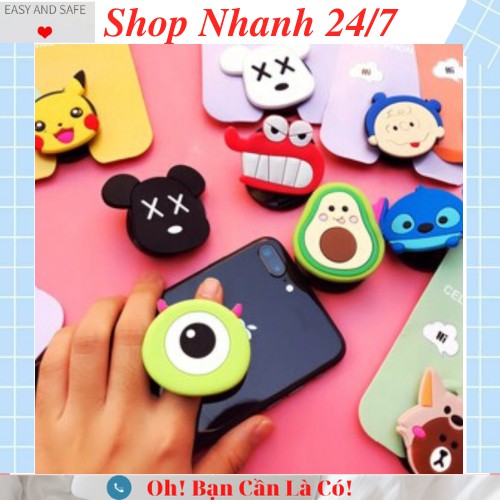 [20 Mẫu] IRING POP GIÁ ĐỠ ĐIỆN THOẠI Vừa Làm Giá Đỡ - Tay cầm _Trang trí....