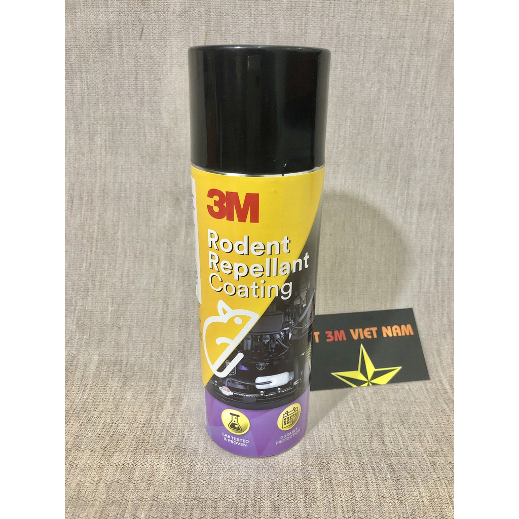 Chai xịt phủ chống chuột xe hơi 3M RODENT REPELLANT COATING