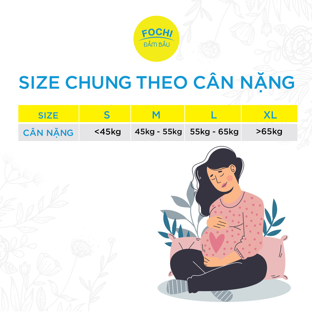 Áo Bầu Cotton Tay Cộc FOCHI -  Áo Croptop Trẻ Trung, Kết Hợp Được Nhiều Kiểu Yếm AB060