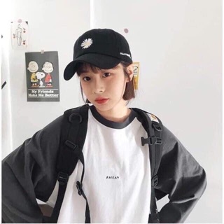 Mũ lưỡi trai hoa cúc hot trend