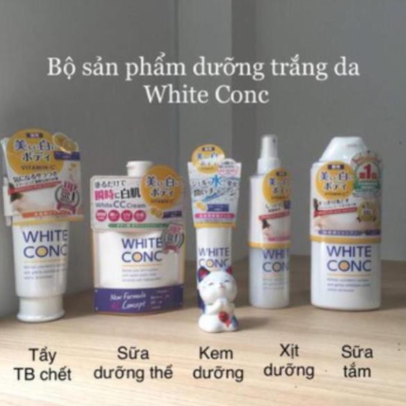 BỘ SẢN PHẨM DƯỠNG TRẮNG DA WHITE CONC NHẬT BẢN HIỆU QUẢ CAO