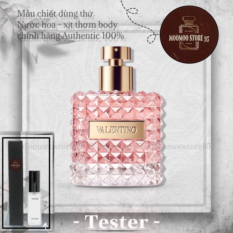 |MUA NGAY| Nước hoa Valentino Donna -( 𝐌𝐚̂̃𝐮 𝐜𝐡𝐢𝐞̂́𝐭 𝐭𝐡𝐮̛̉ 𝟓𝐦𝐥/𝟏𝟎𝐦𝐥)