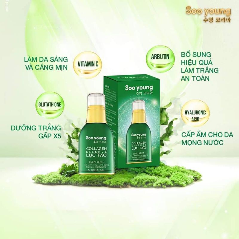 Serum Tinh Chất Lục Tảo Soo young