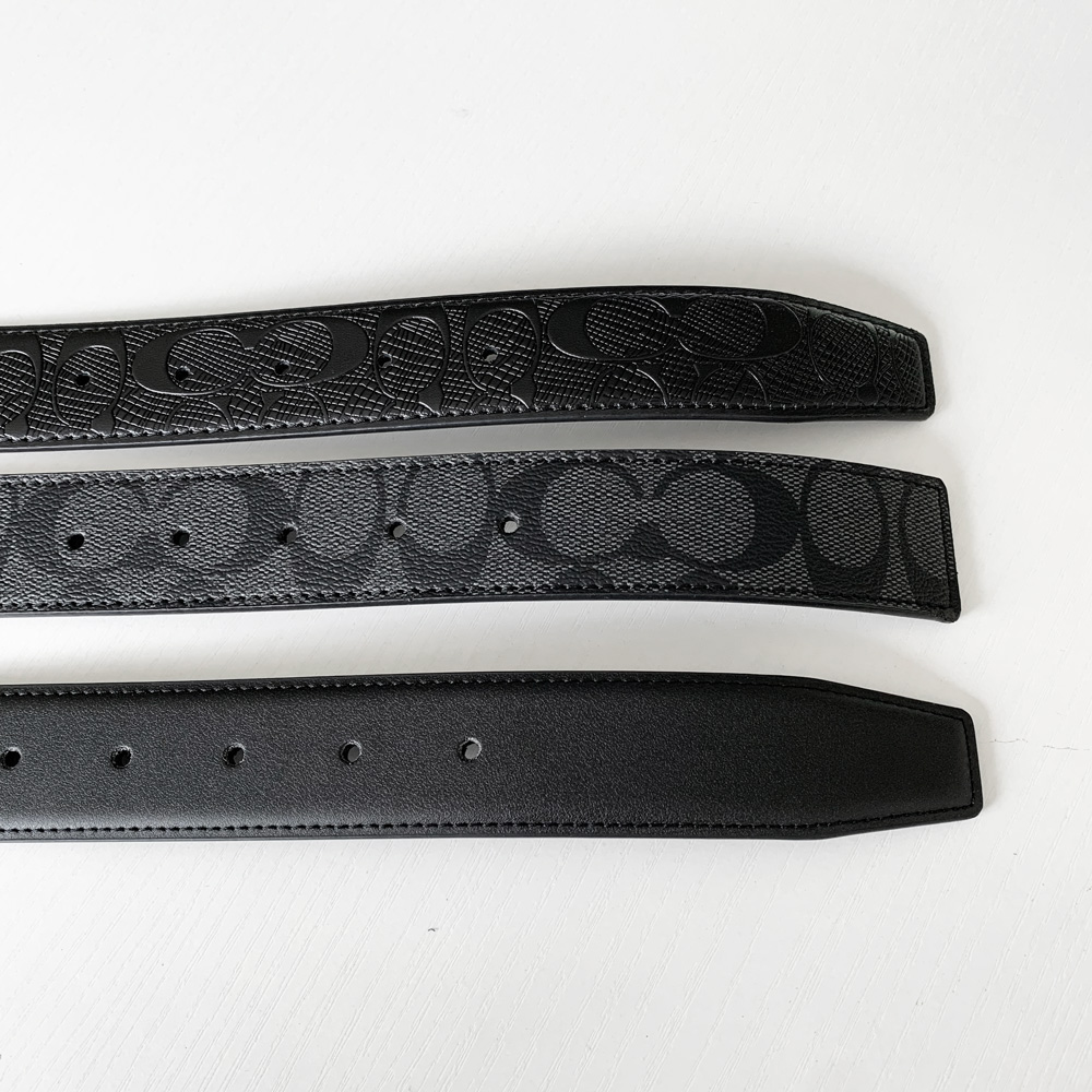 Thắt lưng COACH da PU 120cm thời trang cho nam và nữ