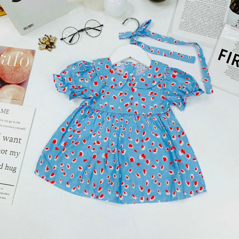 Đầm xanh babydol