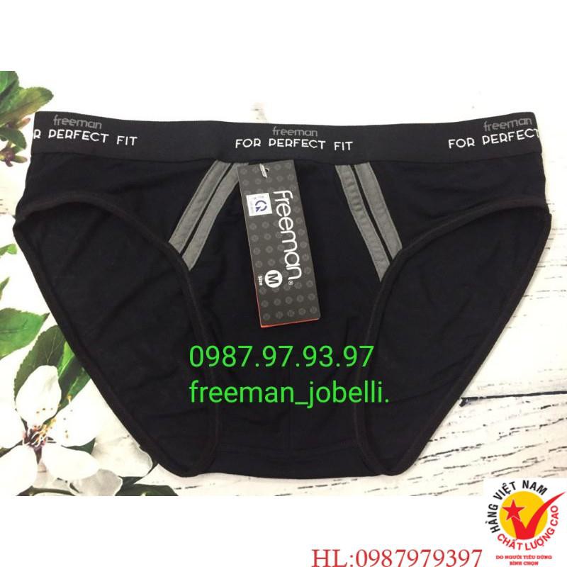 Quần xì ,quần sịp nam cao cấp Freeman BC637,hình thật + video, dòng sản phẩm cao cấp siêu mịn mát,sang chảnh
