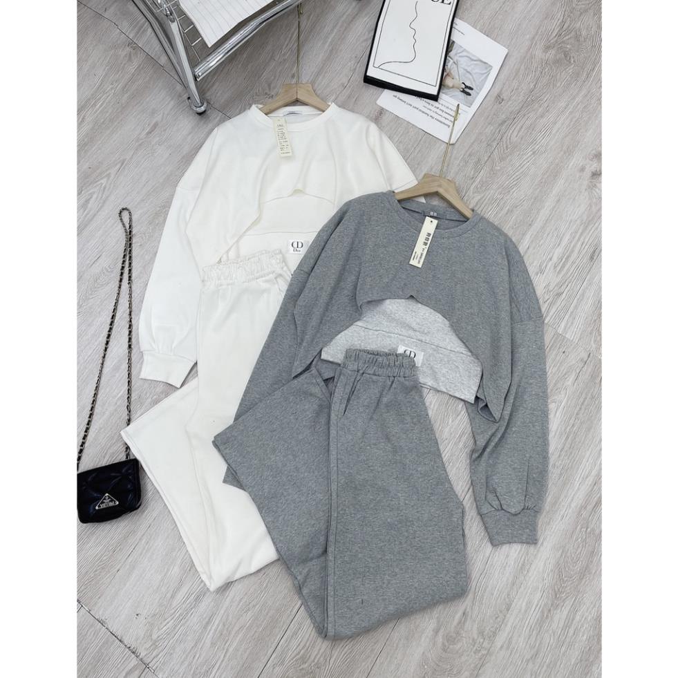 [ 𝐅𝐑𝐄𝐄 𝐒𝐇𝐈𝐏 ] SÉT 3 MÓN LEN TĂM KHOÉT NGỰC QUẦN JOGGER