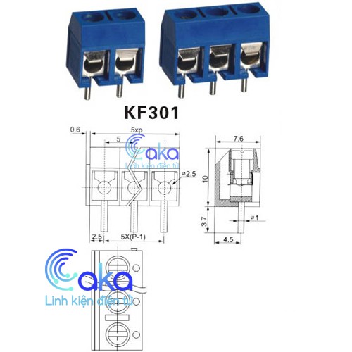 Domino KF301-3P Terminal Block