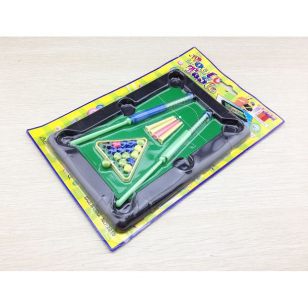 QQ QZQZ Bộ Bàn Chơi Bida Mini E21 Cho Bé 13 QQ