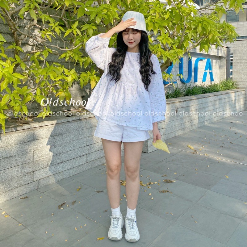 [Mã SKAMA8 giảm 8% đơn 300K] [Mã SKAMA8 giảm 8% đơn 300K] [VIDEO] ÁO BABYDOLL XÔ THÊU HOA ULZZANG (ảnh thật)