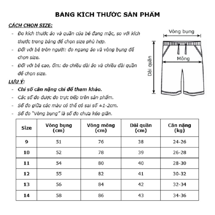 Quần lửng chất kaki mộc thêu chuột cho bé trai từ 24kg đến 36kg