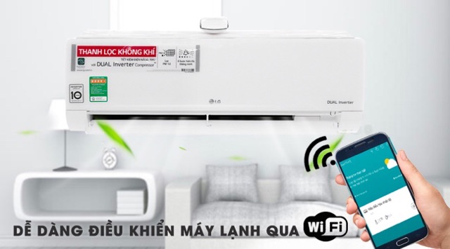 Máy lạnh LG Wifi Inverter 1.5 HP V13APF (Miễn phí giao tại HCM-ngoài tỉnh liên hệ shop)