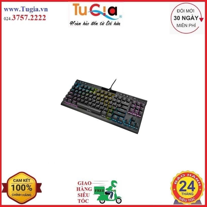 Bàn phím cơ Corsair K70 TKL RGB Champion Series MX Red CH-9119010-NA - Hàng chính hãng