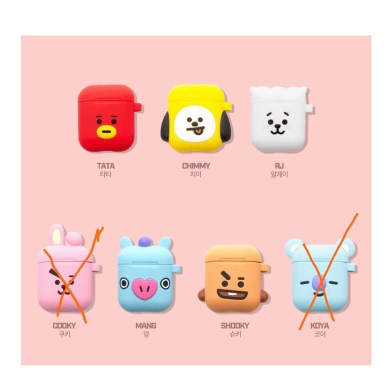 Airpods case Kakao, BT21