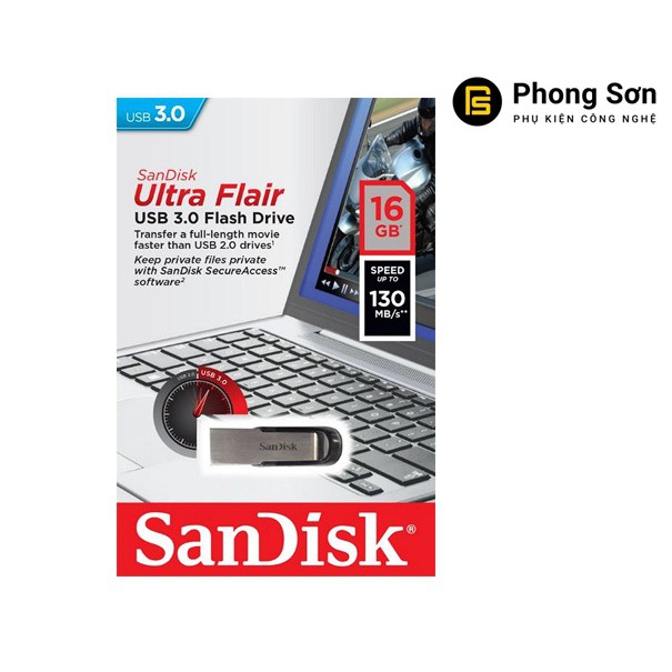 USB 16GB 3.0 CZ73 Flair Sandisk | BigBuy360 - bigbuy360.vn