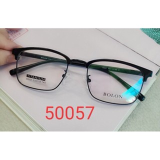 Kính cận tròng BLUECUT 1.56 gọng kim loại đen