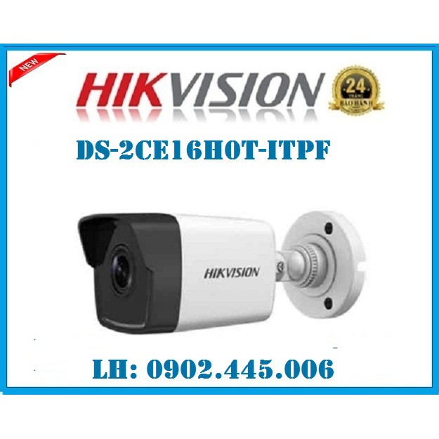 Camera 5MP HD-TVI HIKVISION DS-2CE16H0T-ITPF