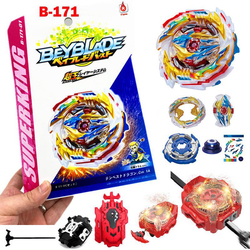 Đồ chơi con quay Beyblade Superking B-171 Tempest Dragon cm 1A