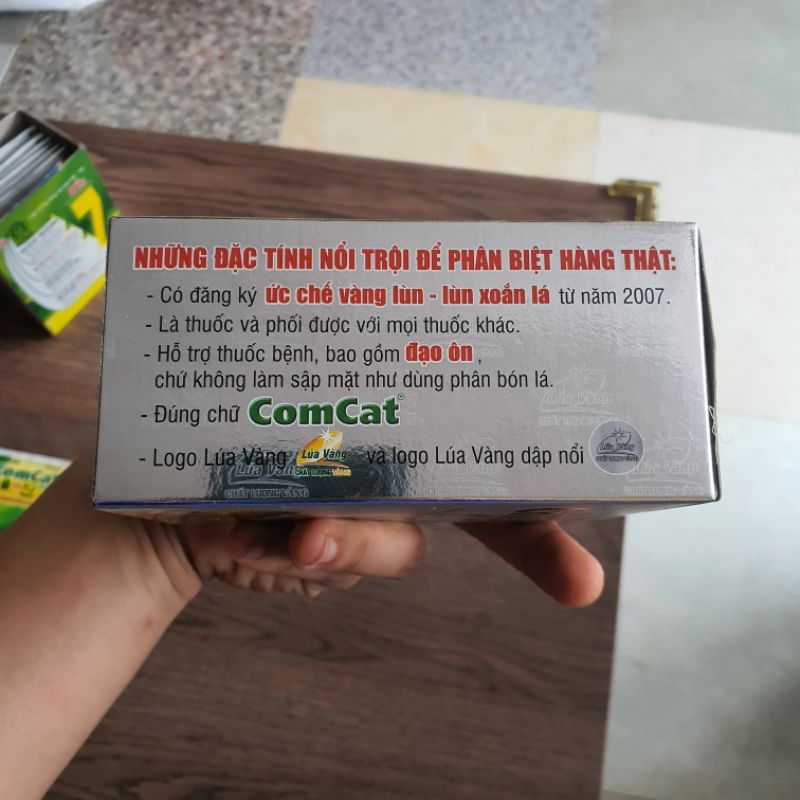 SINH TRƯỞNG CÂY, VÀNG LÙN, LÙN XOẮN LÁ - COMCAT AZ - 7,55GR