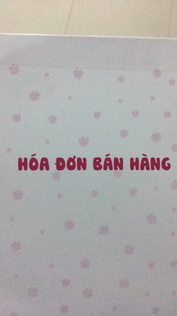 Phiếu ship hàng  100 trang