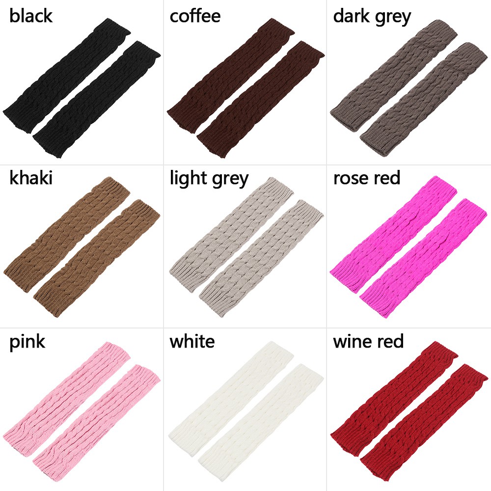 Đôi Tất Chân Len Giữ Ấm Đính Nút Thời Trang Cho Nữ Mihan1