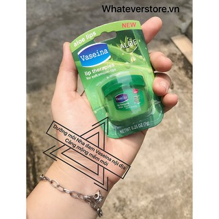 Dưỡng nẻ môi Vaseline (Xanh)