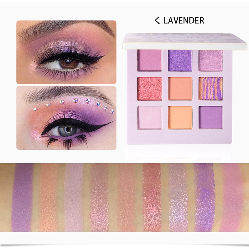 (Hàng Mới Về) Bảng Phấn Mắt Handaiyan 9 Màu Tông Nhũ Và Lì Trang Điểm Thời Trang | BigBuy360 - bigbuy360.vn